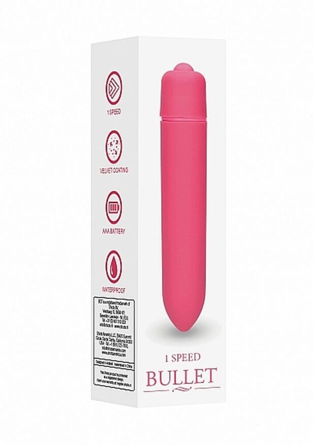 Вибропуля 1 Speed Bullet - Pink