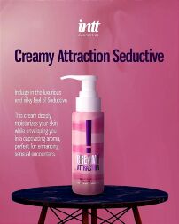 Крем-гель для тела с соблазнительным ароматом Intt Creamy Attraction Seduction! для поцелуев, 100 мл