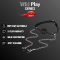 Набор БДСМ - Erospace Wild Play Mouth Gag With Nipple Clamps C15