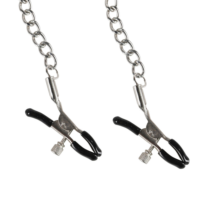 Набор БДСМ - Erospace Wild Play Mouth Gag With Nipple Clamps C15