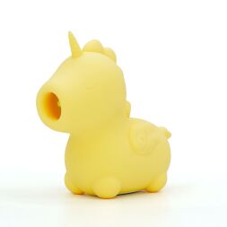 Вибратор-единорожка Unihorn - Bean Blossom, пульсирующий язычок