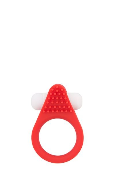 Ерекційне кільце Dream Toys з рельєфним виступом, червоне