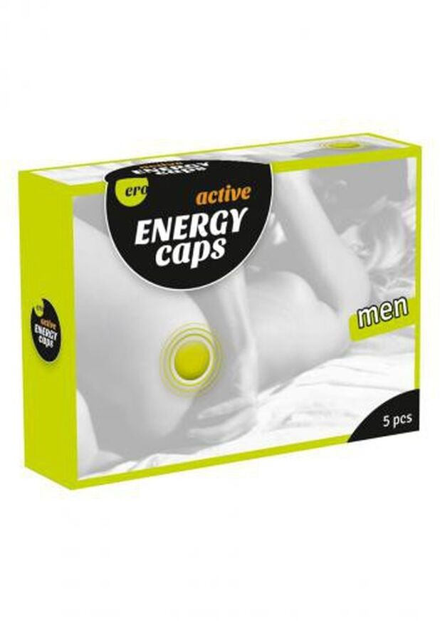 Возбуждающие капсулы для мужчин ERO Energy Caps, 5 шт в упаковке