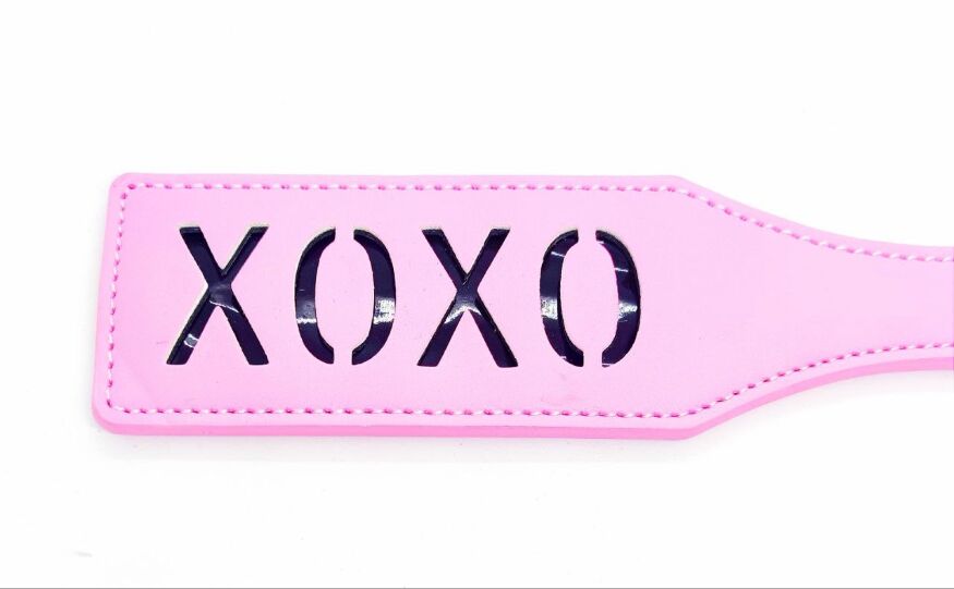 Шлепалка розовая квадратная з вырезом OXOX PADDLE 32 см