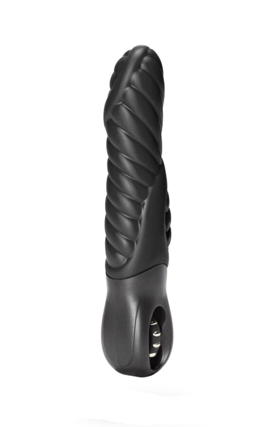 Рельефный вибратор Amor Big Herkules Black (Приложение НЕ Функционирует!)