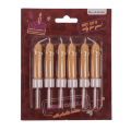 Свечи в виде пениса Penis Candles Flesh, 6 шт.