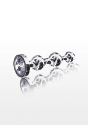 Анальна ялинка з кристалом Toy Joy Diamond Star Beads, Large