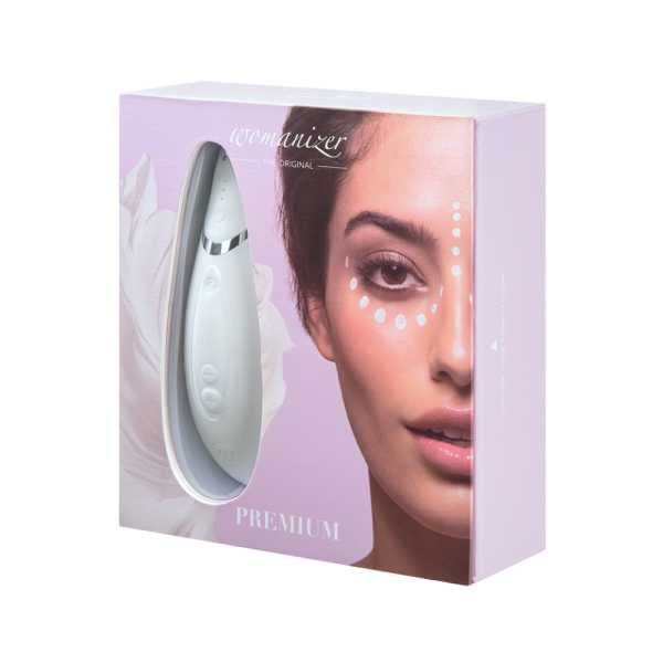 Бесконтактный Клиторальный Стимулятор Womanizer Premium, White