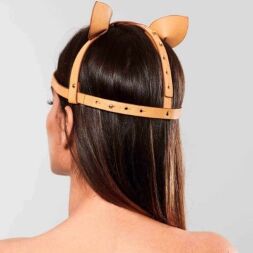 Маска кошечки MAZE Bijoux Indiscrets бежевая, OS