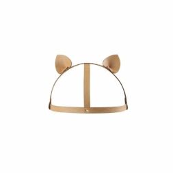 Маска кошечки MAZE Bijoux Indiscrets бежевая, OS