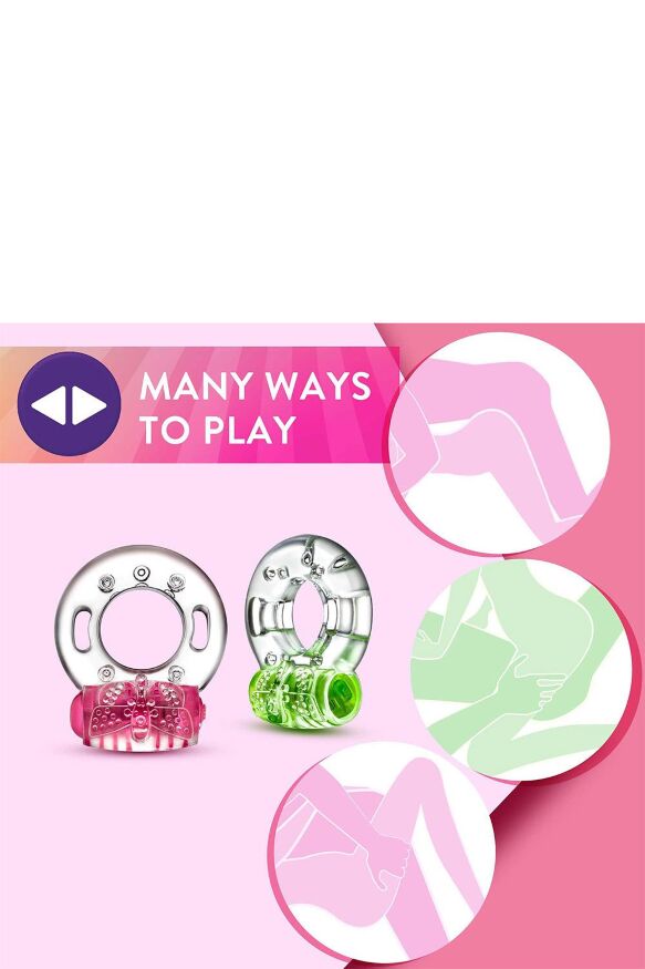 Ерекційне віброкільце PLAY WITH ME AROUSER VIBRATING C-RING GREEN