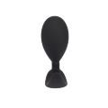 Анальная пробка со стопером Chisa Black Mont, черный, L