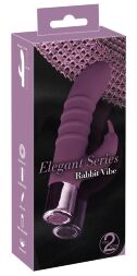 Вибратор с клиторальным стимулятором с 15 режимами вибрации Rabbit Vibe
