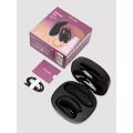 Вибратор для пар We-Vibe Chorus Pro Satin Black с пультом и приложением, черный