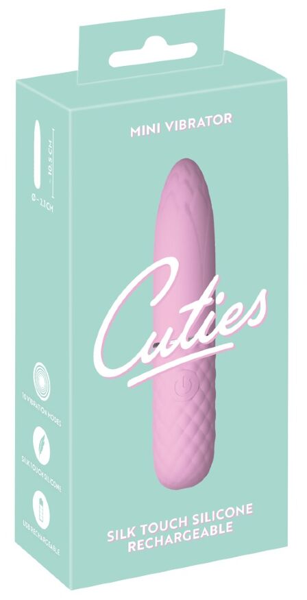 Мини-силиконовый вибратор с заостренным кончиком с 10 режимами вибрации Cuties