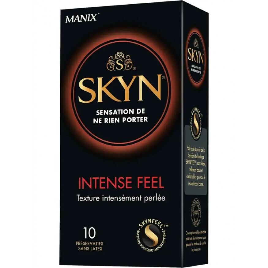 Презерватив с рельефом Skyn Intense Feel, безлатексный, (цена за 5 шт)