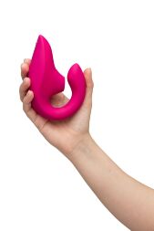 Стимулятор точки G и клитора Womanizer Blend, ярко розовый