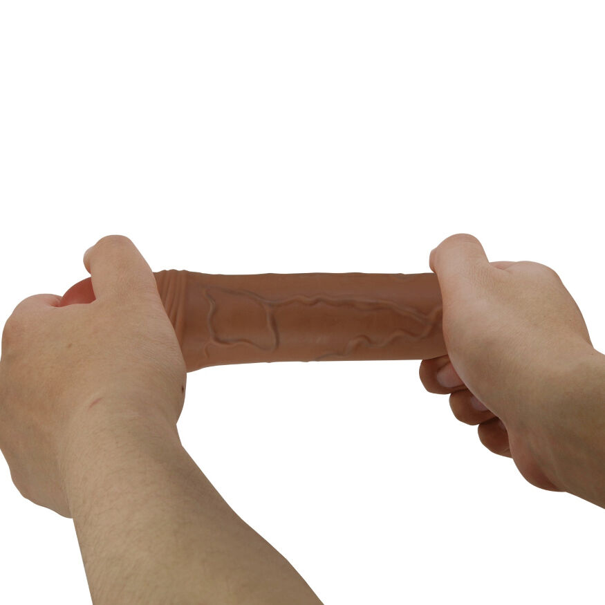 Удлиняющая насадка презерватив Pretty Love - Chane 2" Brown, BI-026254-1