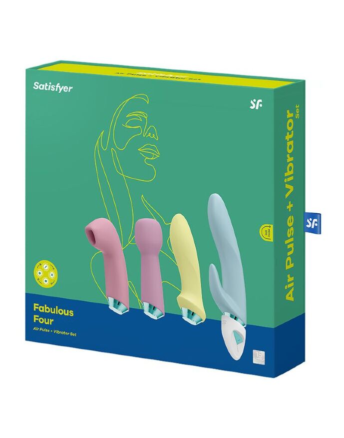 Подарочный набор секс-игрушек Satisfyer Fabulous Four (мятая упаковка)