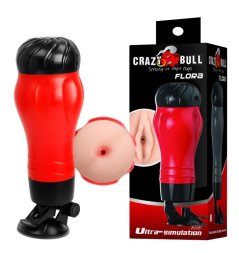 Мастурбатор анус на присосці CRAZY BULL - Flora