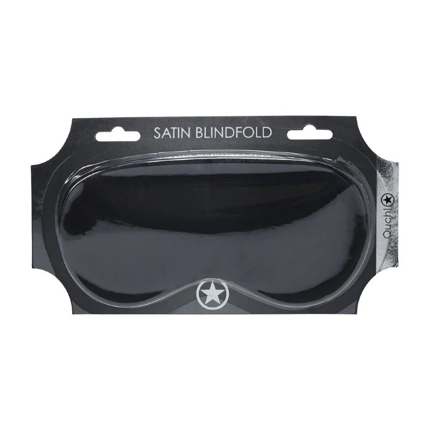 Маска на очі - Ouch! Satin Blindfold Black
