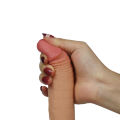 Реалістичний фалоімітатор на потужній присосці  Dual-Layered Silicone Cock 7" Flesh