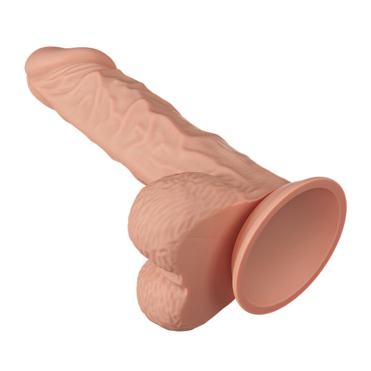 Фалоімітатор з пружною мошонкою Beautiful Encounter Buraq Dildo Flesh