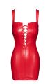 Платье Noir Handmade F364 Bombshell Lace-Up Mini Dress Red XS