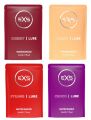 Набір з 20 шт ароматизованих універсальних гелей-лубрикантів EXS Flavoured Lube Sachets, 20х5 ml