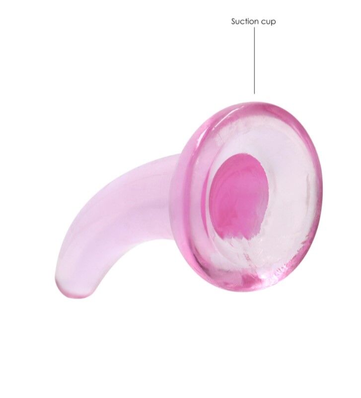 Универсальный фаллоимитатор - Non Realistic Dildo with Suction Cup 4,5'/11,5 см Pink