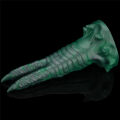 Вібратор у формі лапи з двома пазурами - Double-Claw Vibrating Silicone Dildo Savage Charm.