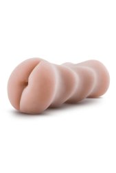 Мастурбатор Анус реалістичний Blush Enlust Cassie з вібрацією, бежевий