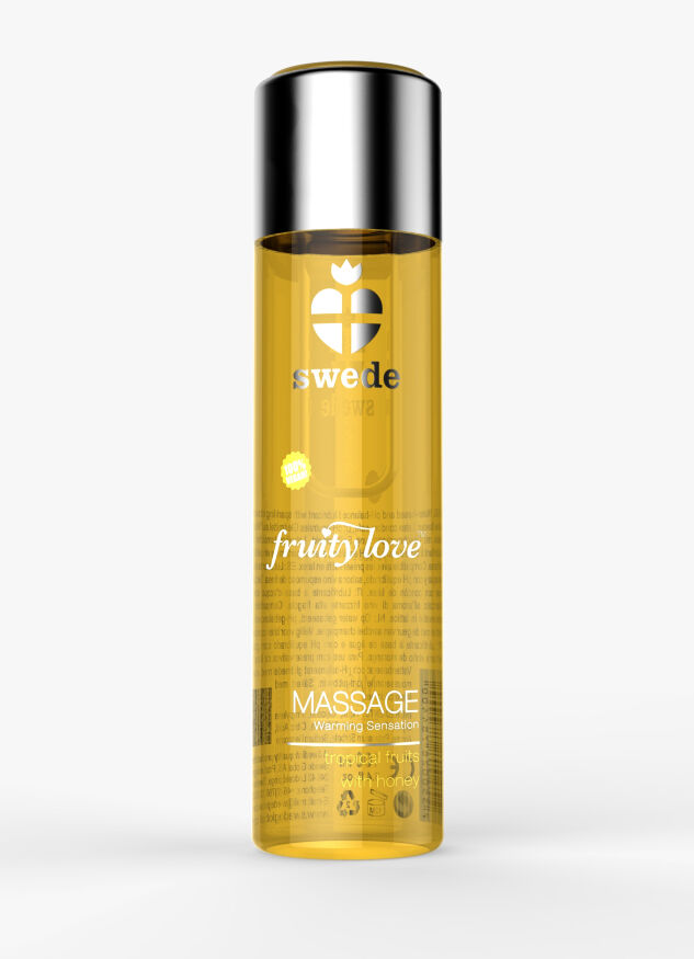 Масажна олія - Swede Fruity Love Tropical Fruits With Honey, 120 мл
