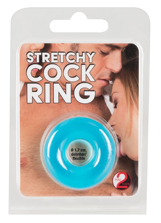 Эрекционное кольцо – Stretchy Cock Ring Blue