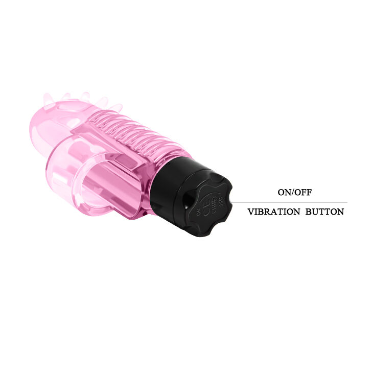Вібро-насадка на палець - Finger Vibrator Pink
