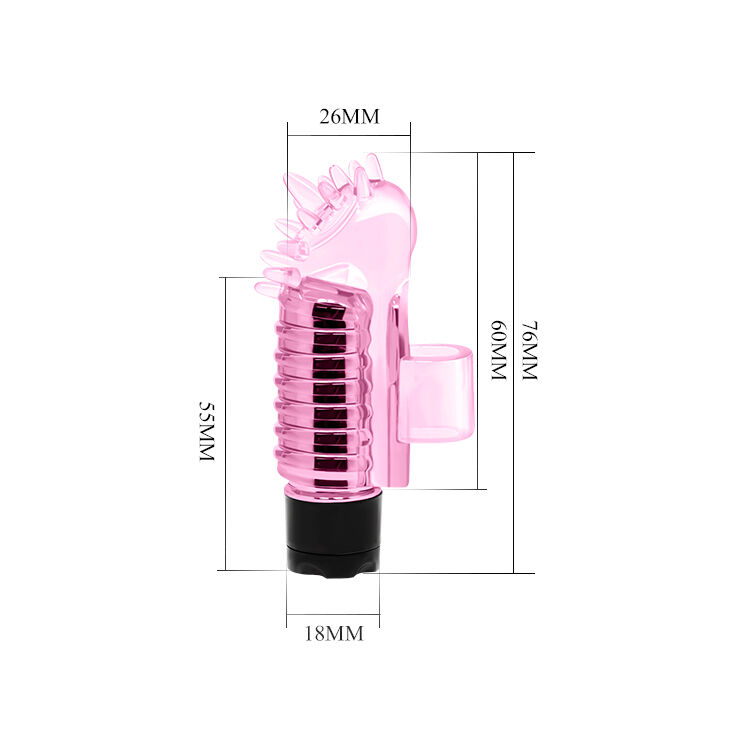 Вібро-насадка на палець - Finger Vibrator Pink