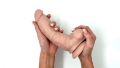 Большой резиновый член на присоске Get Real 8" dildo