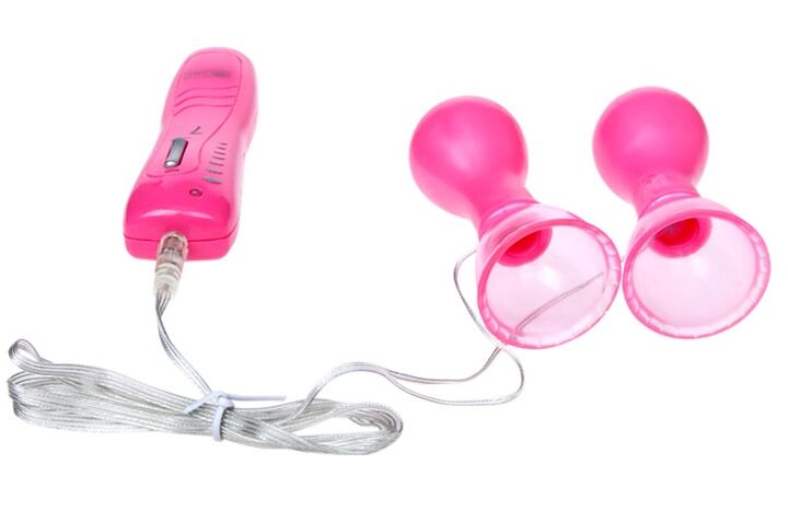 Вибромассажер для груди BAILE - PUMP 7 vibration functions, BI-036019