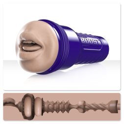Мастурбатор ротик с языком и новой турбо камерой Fleshlight Boost Blow