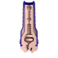 Мастурбатор-ротик Fleshlight Boost Blow Light Medium Flesh, плаваючі кільця Turbo Tech
