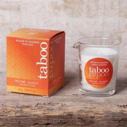 Массажная свеча - Taboo Peche Sucre, 60 г