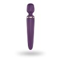 Вібромасажер Satisfyer Wand-er Woman (Purple/Gold) водонепроникний, потужний, розмір XXL