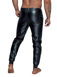 Чоловічі трегінси Noir Handmade H063 Powerwetlook treggings, S, мокрий ефект