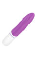 Вибратор с оригинальным дизайном и ребристой поверхностю AMOR BIG VIBRATOR  ANGELUS Violet (Приложение НЕ Функционирует!)