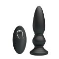 Анальный стимулятор с вибрацией и пультом ДУ - MR PLAY Super Power, BI-040086W-MR
