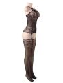 Комбінезон Fishnet Black Bodystocking, чорний, XS-M