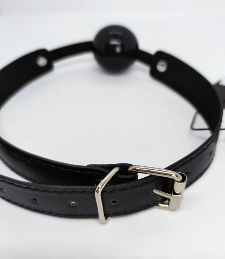 Кляп DS Fetish Ball gag rubber black