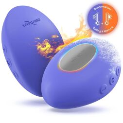 Клиторальный вибратор We-Vibe Temp Lavender Blue с функцией нагрева и охлаждения, синий