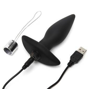 FS80007 Анальная пробка с вибрацией и пультом ДУ Коллекция: Relentless Vibrations Fifty Shades of Gr