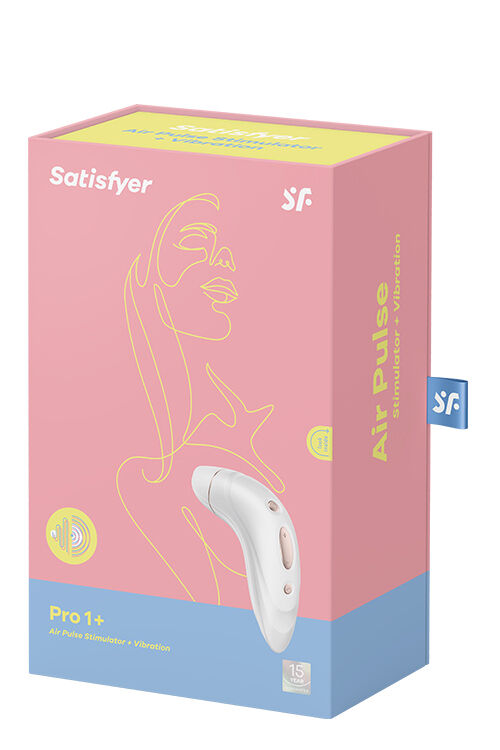 Вакуумный вибратор эргономичной формы Satisfyer Pro 1+